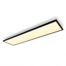 Philips Hue White Ambiance Panelleuchte Aurelle 120x30cm / Zigbee oder Bluetooth in Schwarz